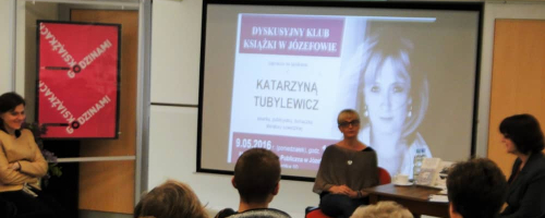 Spotkanie z Katarzyną Tubylewicz 2016